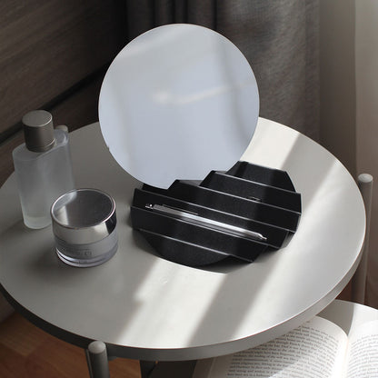 Tabletop Vanity Mirror & Accessory Tray