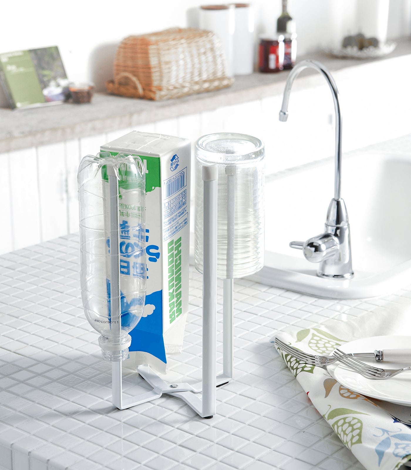 Collapsible Stainless Steel Bottle Drying Rack