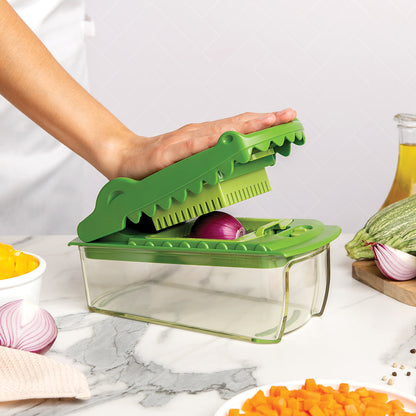 Quick-Prep Vegetable Chopper & Slicer