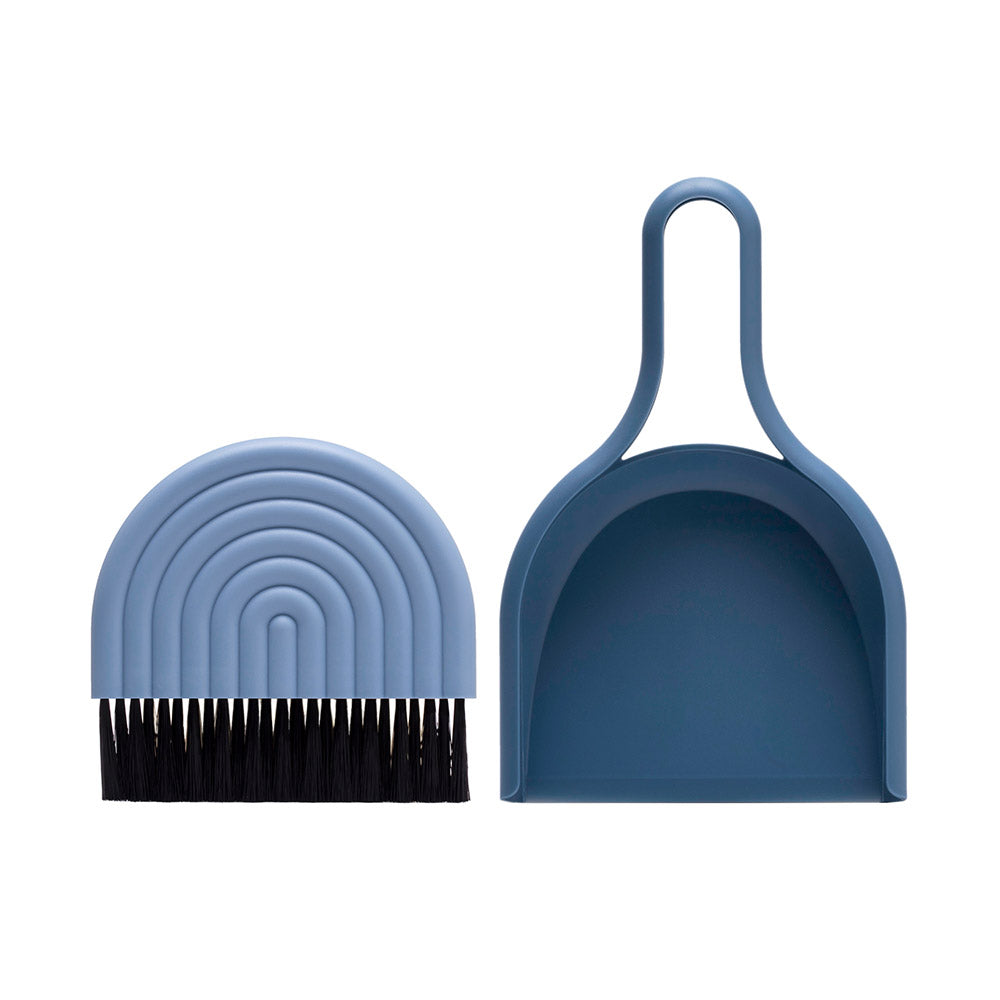 Edge-Cleaning Dustpan & Brush Set